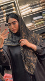 روسری نخی طرح دار ریچموند قواره 120 بسیار نرم و لطیف